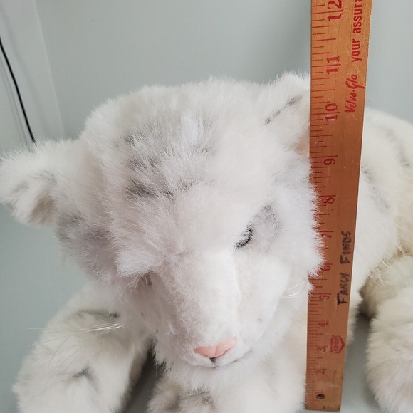 Siegfried & Roy Mirage White Tiger Kashmir Plush 21” Large Stuffed Animal - Picture 13 of 14